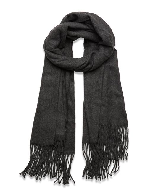 Lindex Scarf Basic 190X70 Fringe Lindex Grey