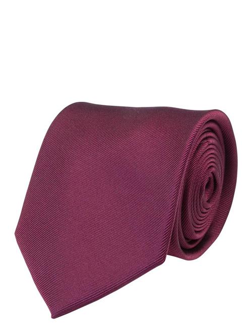 Se Portia 1924 Solid Silk Tie Portia 1924 Burgundy ved Booztlet