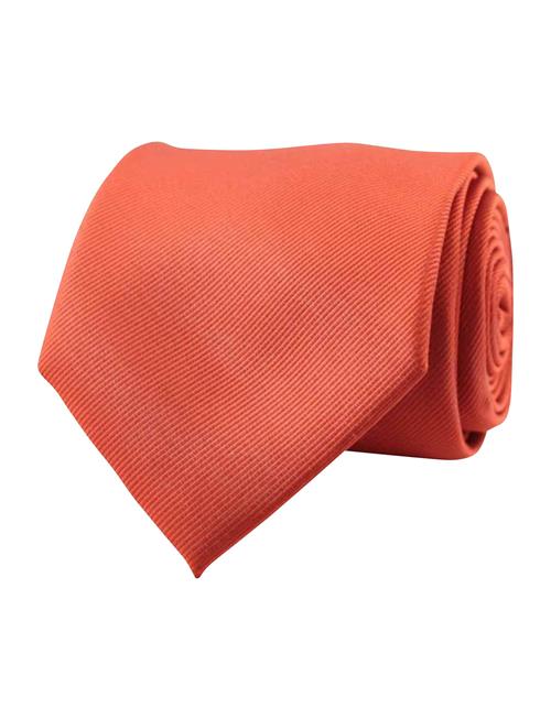 Se Portia 1924 Solid Silk Tie Portia 1924 Orange ved Booztlet