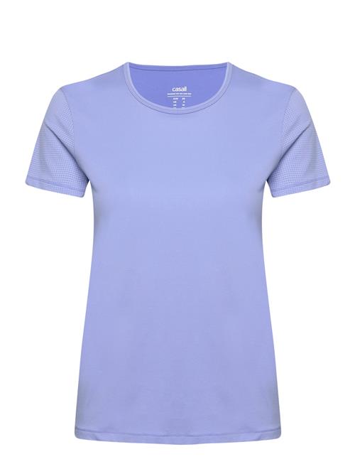 Casall Essential Mesh Detail Tee Casall Blue