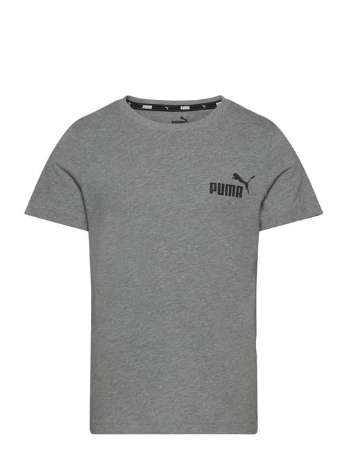 Se PUMA Ess Small Logo Tee B PUMA Grey ved Booztlet