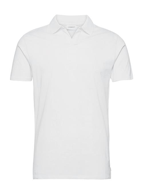 Lindbergh Stretch Polo Shirt S/S Lindbergh White