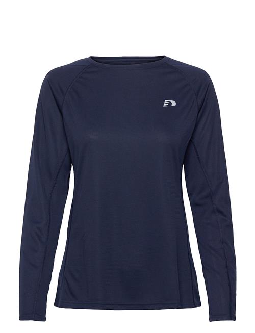 Newline Women Core Running T-Shirt L/S Newline Navy