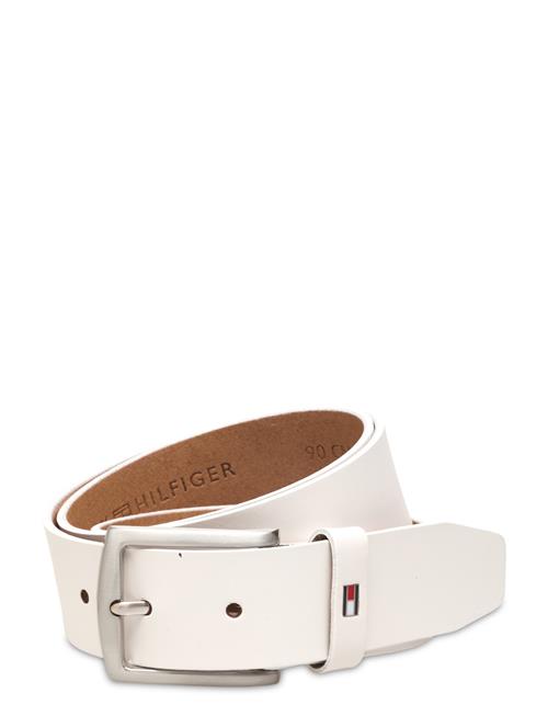 Se Tommy Hilfiger New Denton 3.5 Belt Tommy Hilfiger White ved Booztlet