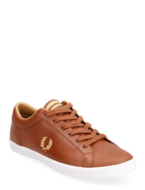 Fred Perry Baseline Leather Fred Perry Brown