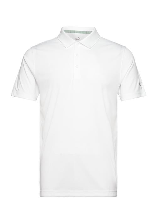 Se PUMA Golf Gamer Polo PUMA Golf White ved Booztlet