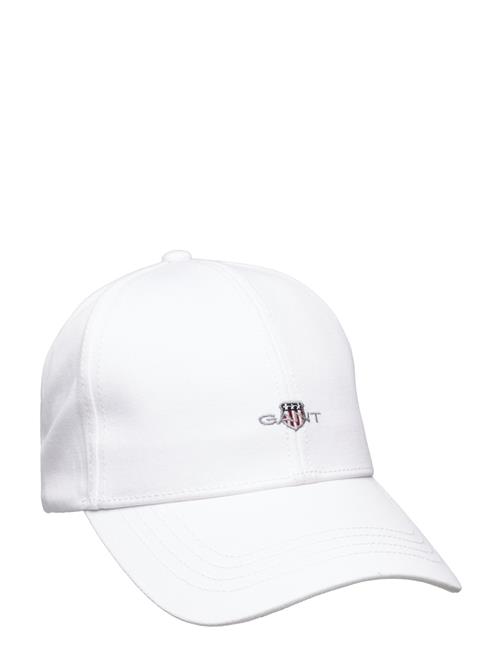 Se GANT Unisex. High Cotton Twill Cap GANT White ved Booztlet