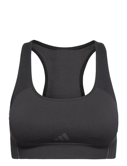 adidas Performance Knit Light Support Bra Adidas Performance Black