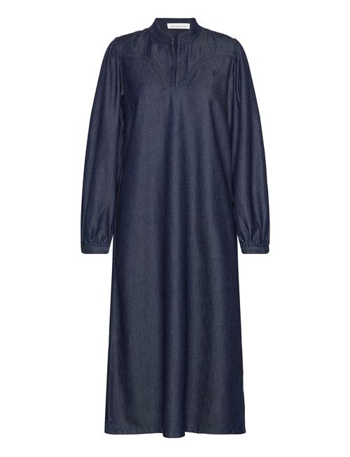 Pd-Maria Boheme Maxi Dress Pieszak Navy