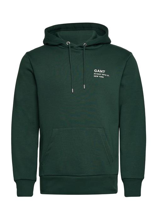 GANT Small Logo Hoodie GANT Green