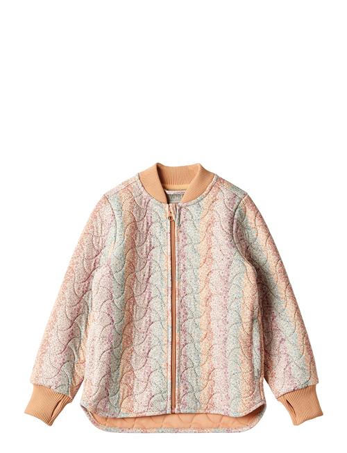 Wheat Thermo Jacket Loui Wheat Patterned