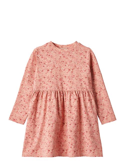 Wheat Jersey Dress L/S Sessa Wheat Pink