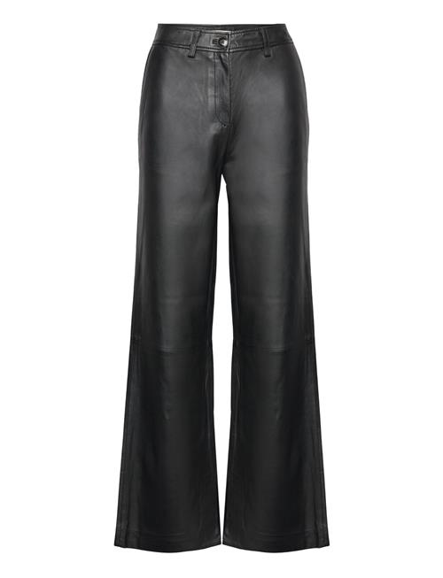 Leather Pants Marc O'Polo Black