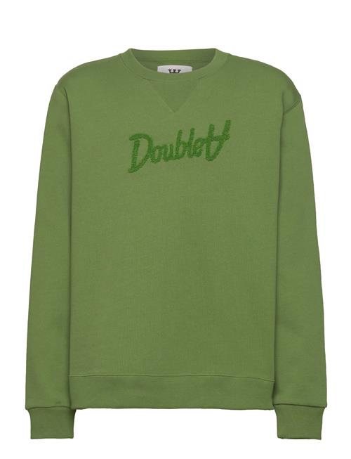 Se Wood Wood Rod Kids Aa Script Sweatshirt Wood Wood Green ved Booztlet