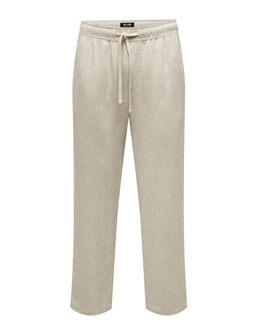 Kobsinus Loose Linen Pant Wvn Kids Only Cream