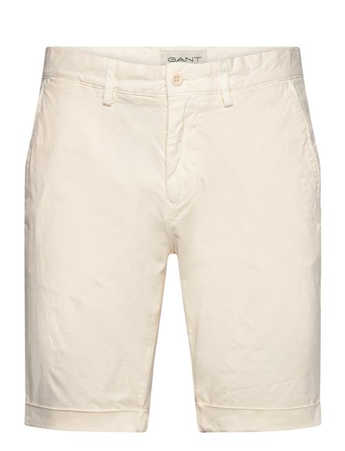 GANT Slim Sunfaded Shorts GANT Cream