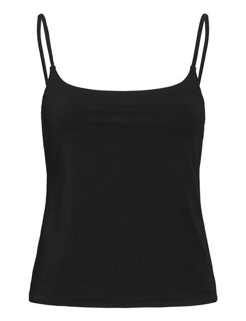 Se Mango Low-Cut Tank Top Mango Black ved Booztlet