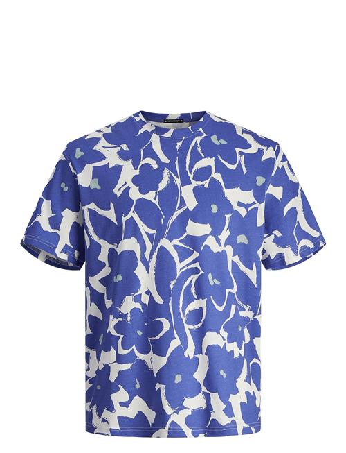 Jack & Jones Jormarbella Aop Tee Ss Crew Neck Jack & J S Blue