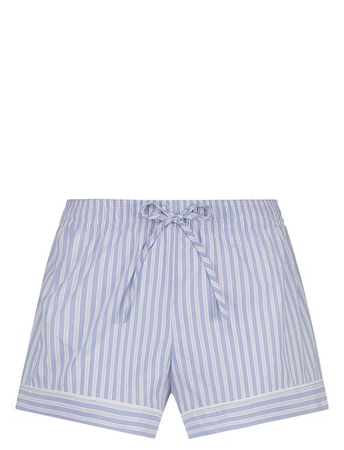 Hunkemöller Short Cotton Stripe Hunkemöller Blue