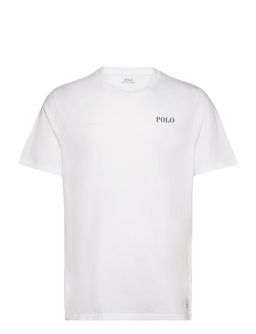 Se Polo Ralph Lauren Underwear Cotton Jersey Sleep Shirt Polo Ralph Lauren Underwear White ved Booztlet