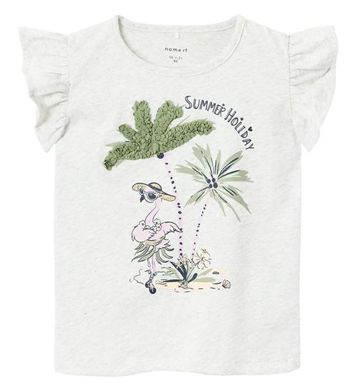 Se Name It Name It T-shirt - NmfJewels - Peyote Melange ved KidsWorld