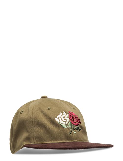 Les Deux Felipe Brushed Suede Cap Les Deux Green