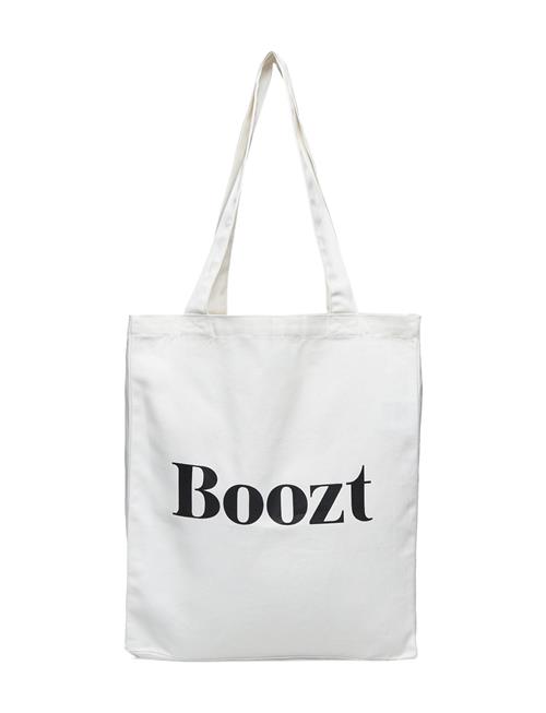 Boozt Merchandise Totebag Boozt Merchandise White