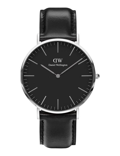 Classic 40 Sheffield S Black Daniel Wellington Silver