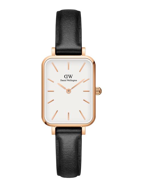 Se Daniel Wellington Quadro 20X26 Pressed Sheffield Rg White Daniel Wellington Black ved Booztlet