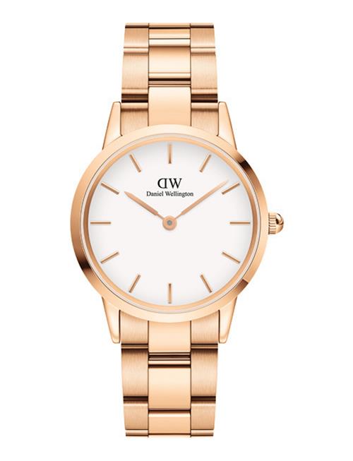 Daniel Wellington Iconic Link 28 Rg White Daniel Wellington Gold