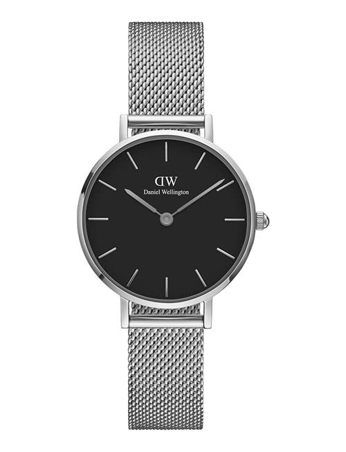 Daniel Wellington Petite 28 Sterling S Black Daniel Wellington Silver