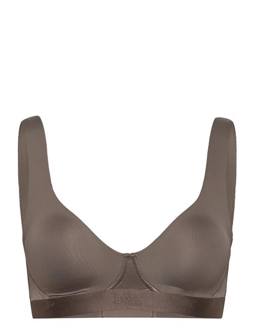 Se BOSS Bralette Pad Select BOSS Brown ved Booztlet