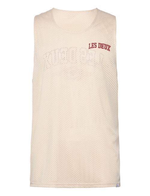 Les Deux Blake Mesh Tank Top Les Deux Beige