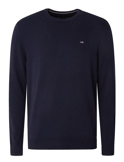 Se Lexington Clothing Bradley Cotton Crew Sweater Lexington Clothing Navy ved Booztlet