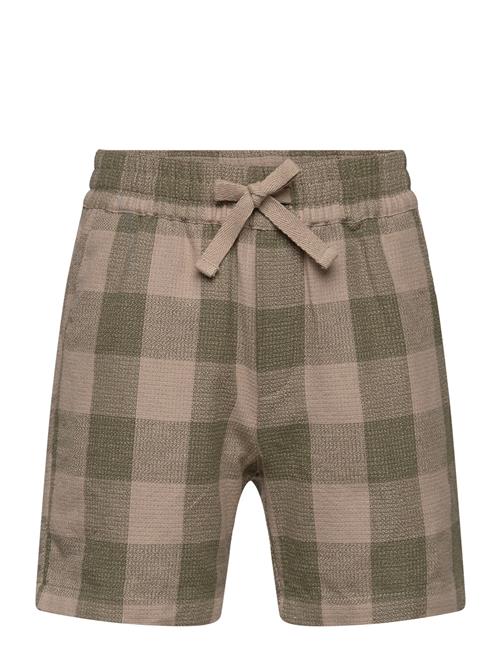 Les Deux Hank Buffalo Shorts Kids Les Deux Patterned