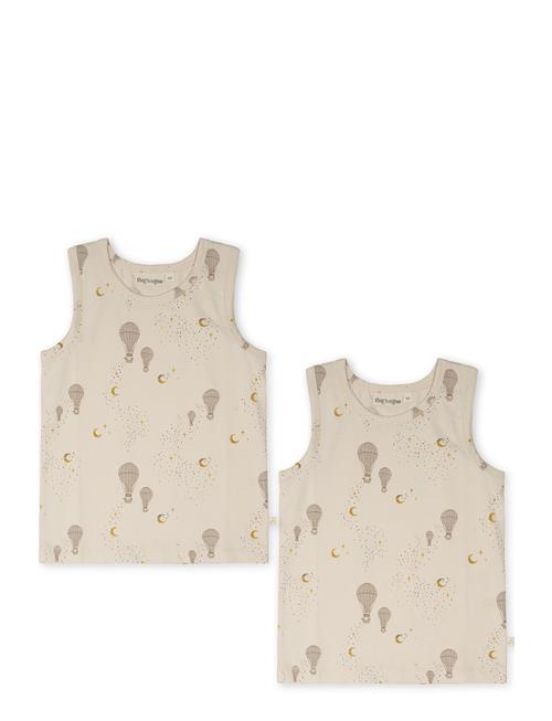 Se That's Mine Emil Tanktop 2-Pack That's Mine Beige ved Booztlet