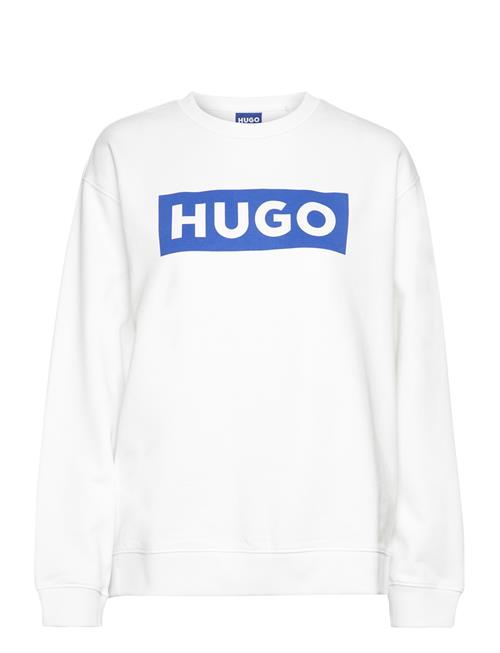 Classic Crew_B HUGO BLUE White