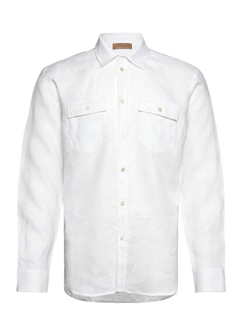 Rue de Tokyo Sid Linen Solid Rue De Tokyo White