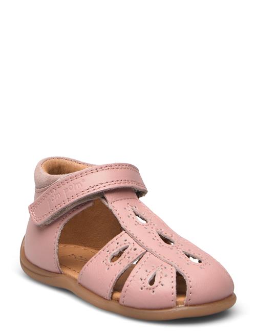 Pom Pom Starters™ Drops Velcro Sandal Pom Pom Pink