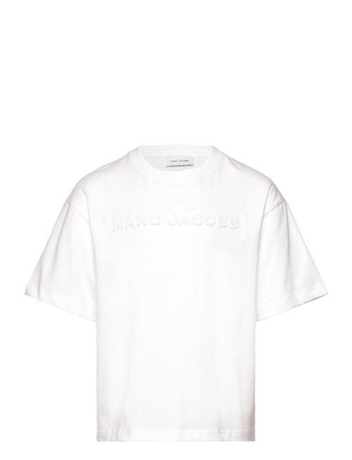 Se Little Marc Jacobs Short Sleeves Tee-Shirt Little Marc Jacobs White ved Booztlet