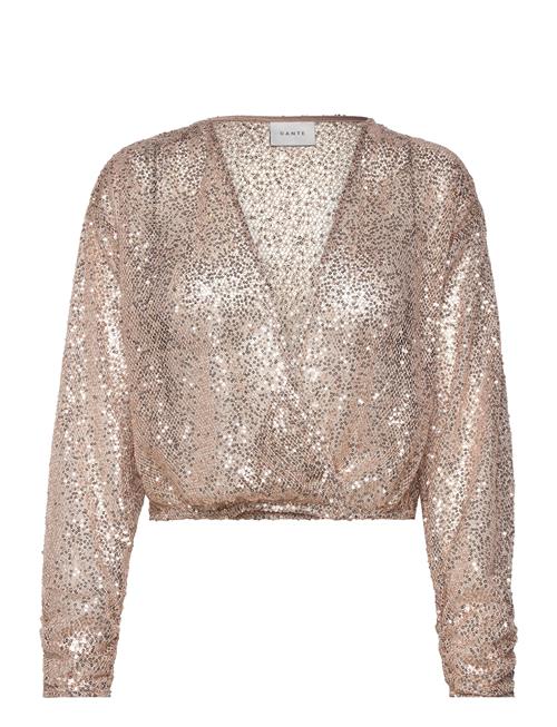 Se Dante6 D6Crazyabout Sequins Cardigan Dante6 Gold ved Booztlet