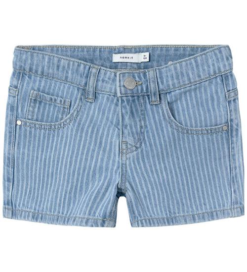 Name It Name It Shorts - NkfRose - Denim Blue m. Striber