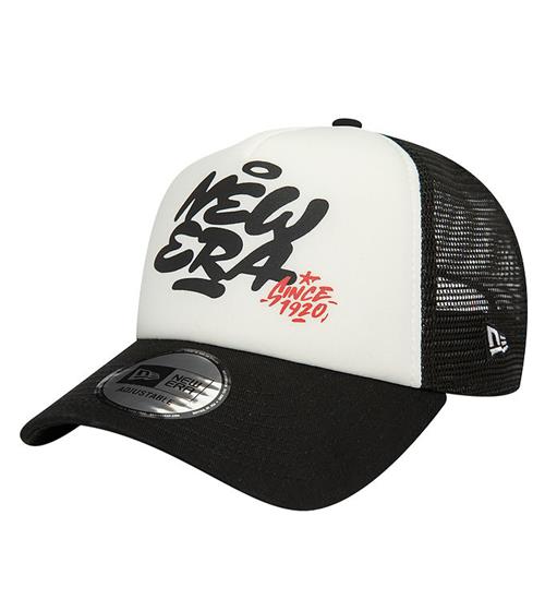 New Era Kasket - Trucker - Sort/Hvid