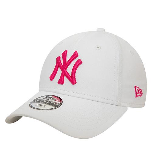 New Era Kasket - 9Forty - New York Yankees - Hvid/Pink