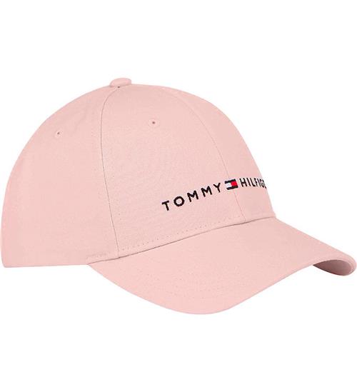 Se Tommy Hilfiger Tommy Hilfiger Kasket - Essential - Soft Rose ved KidsWorld