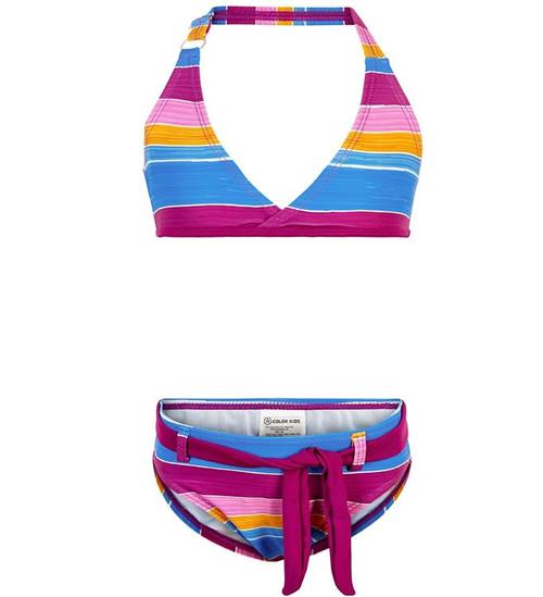 Color Kids Color Kids Bikini - Tippe - Berry m. Striber