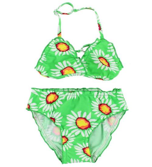 Color Kids Bikini - Vivi - GrÃ¸n m. Blomster