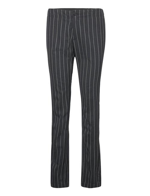 Filippa K Slim Pinstripe Trousers Filippa K Black