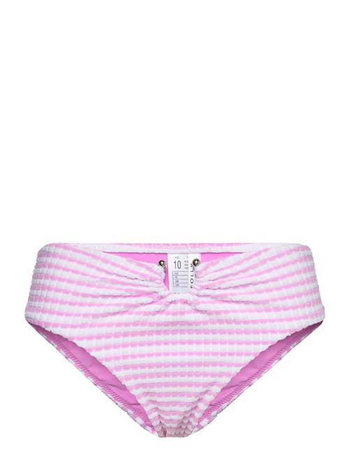 Seafolly Sorrento Stripe High Rise Pant Seafolly Pink