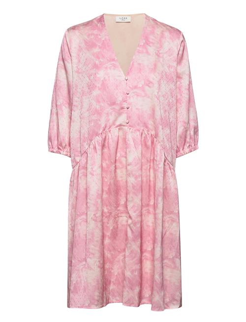 Callie Ls Dress NORR Pink